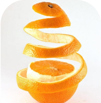 Upcycled Himalayan Orange Peel Exfoliator - natural exfoliant